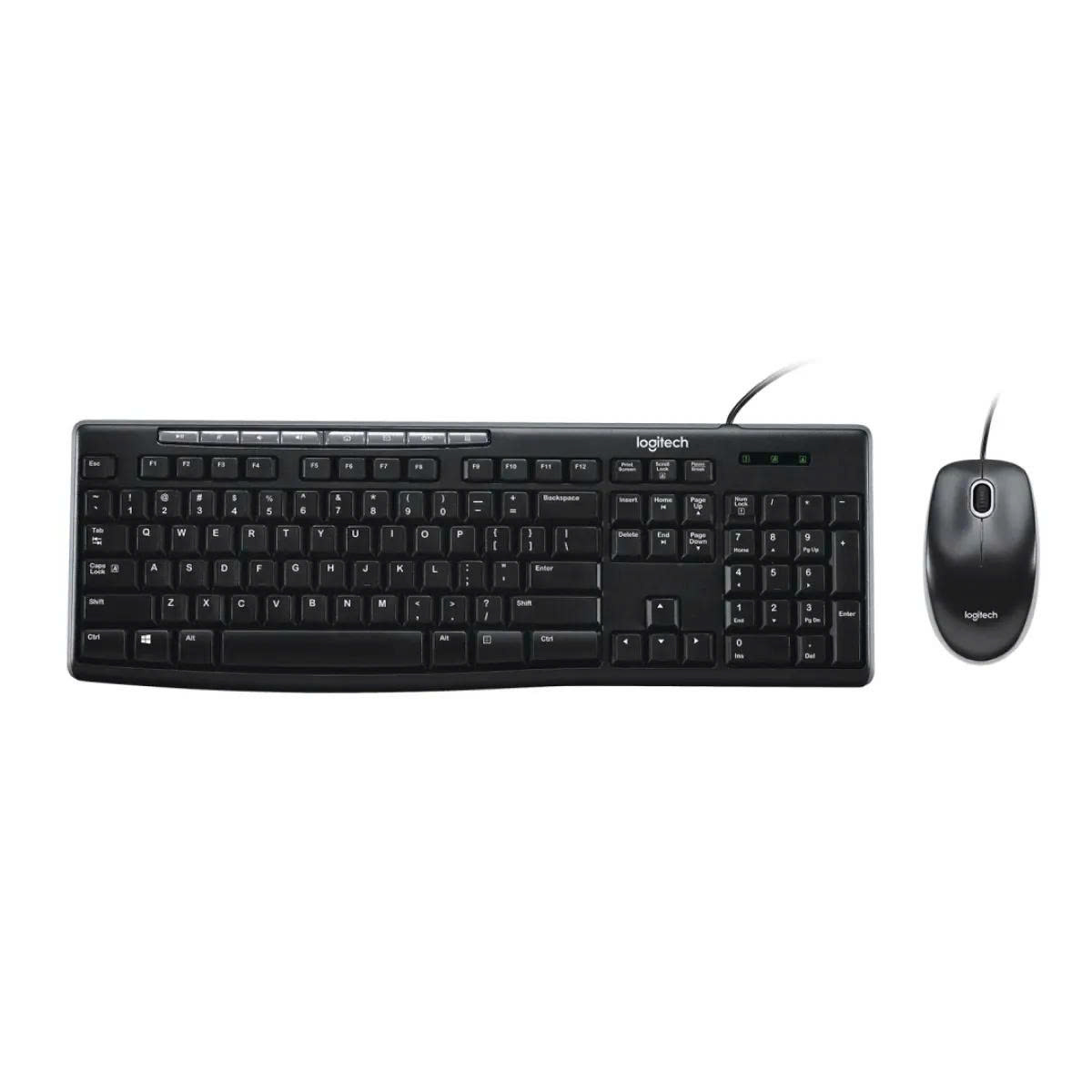 Combo bàn phím + Chuột có dây Logitech MK200 